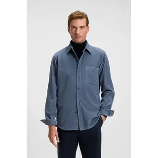 Boss Langarmhemd Blau S