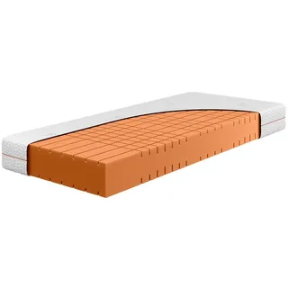 Gelschaummatratze Gelschaum Matratze GELTEX® Next Classic 200, Beka®, 20 cm hoch, 100% GELTEX®-Schaum, 20 cm hoch, RG43, Würfelschnitt, 90x200 cm uvm. weiß 90 cm x 200 cm x 20 cm