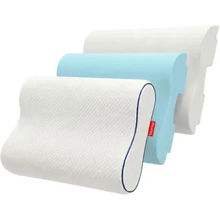 Blumtal Nackenstützkissen Orthopädisch 40 x 80 cm Weiß