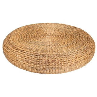 Atmosphera Créateur d'intérieur Sitzhocker Wond - geflochtene Wasserhyazinthe D. 55 cm