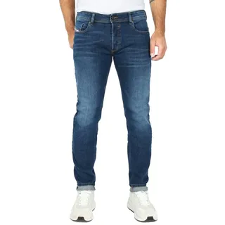 Diesel Skinny-fit-Jeans Stretch Röhrenjeans - TROXER R9K40 - Länge:32 blau 32