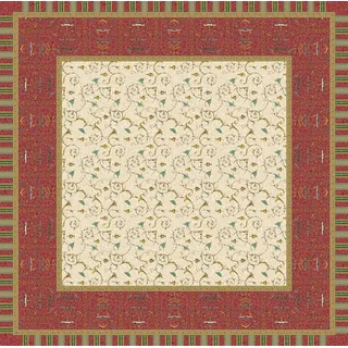 Bassetti Tischdecke Tischdecke Twill OPLONTIS, RB Rot