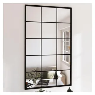 vidaXL Wandspiegel 100 x 60 cm Schwarz