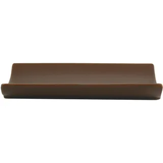 MSV Seifenablage, Braun, Brown | für Waschtisch und Dusche