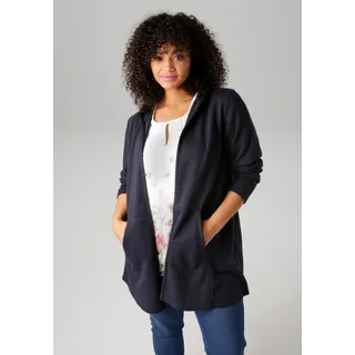 aniston plus Sweatjacke mit Kapuze blau 54 EU