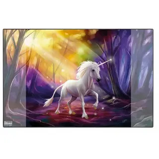 IDENA Schreibunterlage Einhorn 58,5x38,5cm