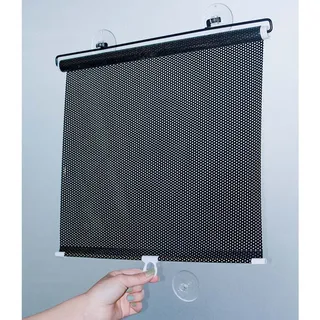 Xrdbfd Verdunklungsrollo Ohne Bohren, Saugnapf-sonnenschutzrollos, Fensterrollo Rollo Dachfenster, Thermorollo, Seitenzugrollo, 40/58/68/125cm Jalousie, Für Büro/Auto,45x125cm/18 * 49in