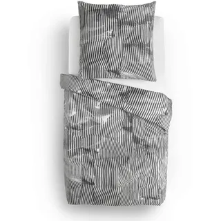 Diesel Bettwäsche Diesel, Schwarz, Textil, Ornament, 155x220 cm, Oeko-Tex® Standard 100, pflegeleicht, Schlaftextilien, Bettwäsche, Bettwäsche, Perkal-Bettwäsche