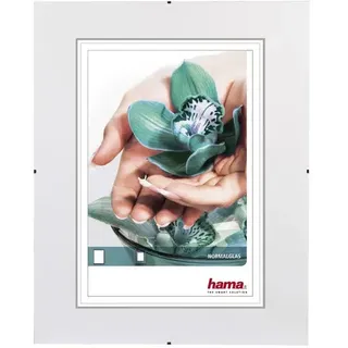 Hama Rahmenloser Bildhalter "Clip-Fix", Normalglas, 40 x 60 cm