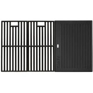 Taino Grillrost, Schwarz, Metall, 74x41.5 cm, Grills & Outdoor-Küchen, Grillzubehör