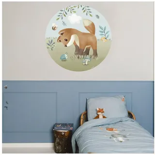 Little Dutch Wandtattoo Wandsticker XL Forest Friends (100x100cm) (1 St) bunt