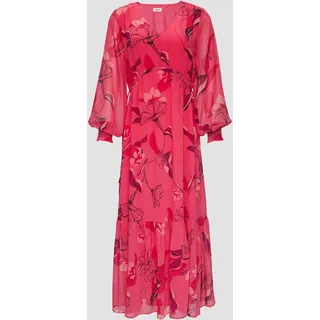 Forever New Maxikleid mit Smok-Details, Black, 38