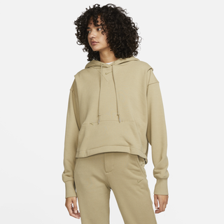 Nike Sportswear Modern Fleece Oversize-French-Terry-Hoodie für Damen - Braun, L (EU 44-46)