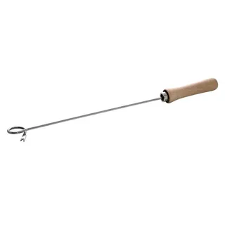 All'Grill Grillbesteck Kreisgabel 55 cm Edelstahl weiß
