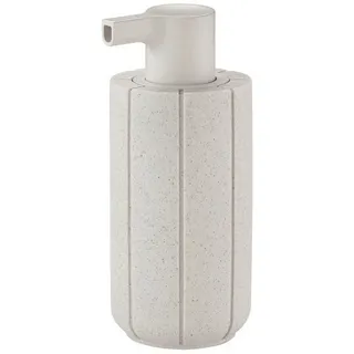 blomus Seifenspender -KUA- Spender, Flüssigseifenspender: modernes Design im Badezimmer, Recyceltes Polyresin, Nachfüllbar, 300ml Volumen, Anton Björsing grau 7 cm x 16 cm x 8 cm