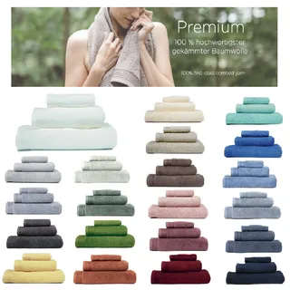 framsohn Frottierserie 'Premium' (Farbe: Anthrazit / Größe: Badetuch 100 x 150 cm)