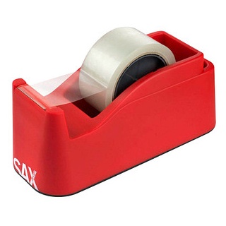 sax design Tischabroller rot/weiß