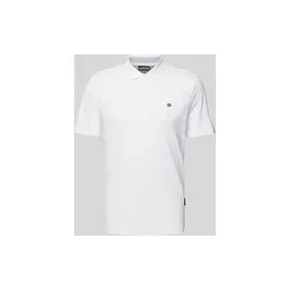 Slim Fit Poloshirt mit Logo-Stitching Modell 'EALIS', Weiss, $listsize[$i].replace('"','"')