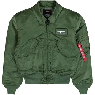 Alpha Industries CWU-45 Heritage Bomberjacke Oliv L