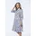 Kleid Blau Marine/Weiß 44