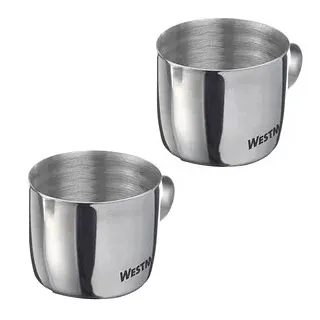 Westmark Milchkännchen Brasilia silber 30,0 ml, 2 St.