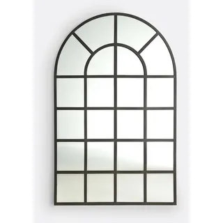 La Redoute Interieurs Spiegel Lenaig In Fensterform, Metall Im Industrial Style, 110 X 170 Cm Metall Gebürstet