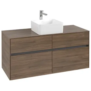 Villeroy & Boch Collaro Waschbeckenunterschrank 120 x 55 cm Arizona Oak