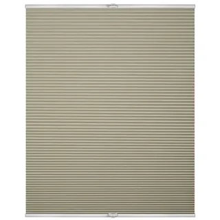 Lichtblick Thermo-Plissee Klemmfix 80 x 130 cm Creme
