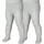 2er-Set Thermo-Strumpfhosen in Grau 50/56