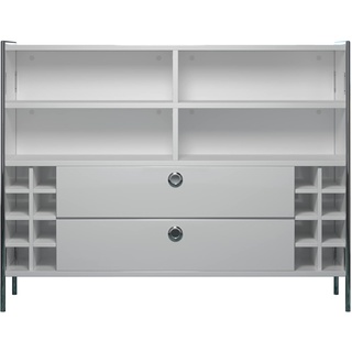 PLACES OF STYLE trendteam smart living - (B/T/H) 140/48/109 cm weiß