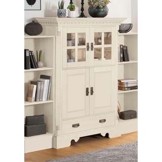 Highboard HOME AFFAIRE "Milan" Sideboards Gr. B/H/T: 102 cm x 149 cm x 47 cm, 1, 4, beige (cremfarben) Highboards Sideboards