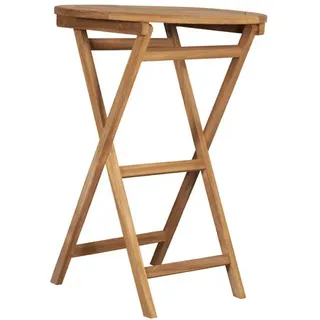 deVries Woodie Gartentisch Ø 80 x 110 cm Braun