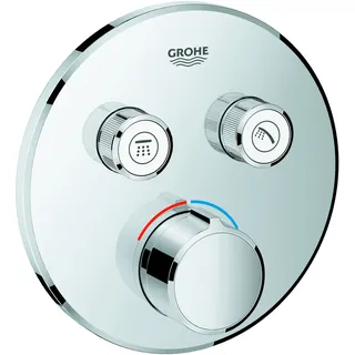 Grohe SmartControl Duschthermostat Unterputzmischer rund für 2 Verbraucher Chrom 29145000