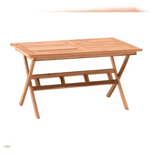Möbilia Sora Gartentisch 135 x 75 x 85 cm natur