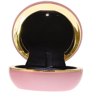 ULTECHNOVO Schmuckaufbewahrung Diamantringbox Schmuckbox Armbänder Geschenkbox Rosafarbene Behälter Ringbox Für Hochzeitszeremonie Paarschmuck Led-Beleuchteter Halskettenbehälter
