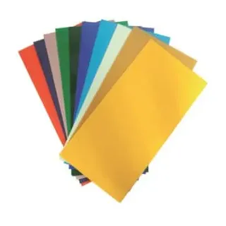 Wachsplatte 10ST uni sortiert 332004.028 200x100mm