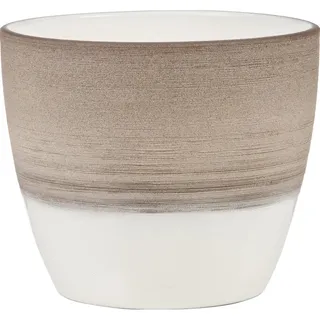 Scheurich Übertopf 16 Ø x 14 cm Espresso Cream