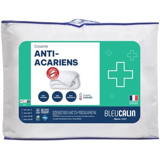 Bleu Câlin Bettdecke für Allergiker, Sanitized behandelt, 140x200 cm, Weiß, KMS40