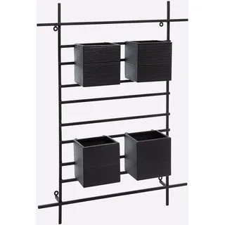 Wanddekoobjekt HEINE HOME, schwarz, B:63,5cm H:81,5cm T:24cm, Wanddekoobjekte