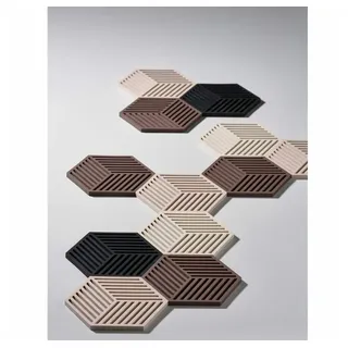 ZONE Denmark Hexagon Untersetzer Desert