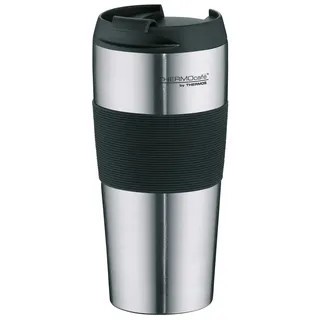 Thermos Thermobecher 0,4 l Schwarz/Silber