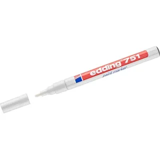 edding Lackmarker 751 1-2 mm 10 St. Weiß