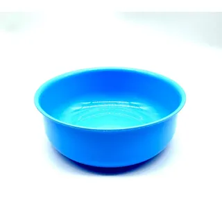 Kimmel Schüssel Schale 200 ml, für Müsli, Dessert oder Eis, Kunststoff Plastik Mehrweggeschirr, Camping, Farbe hellblau