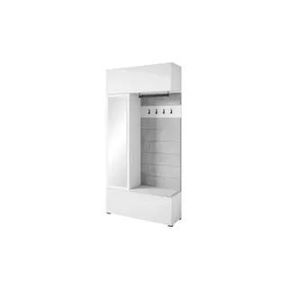 Möbel Kraft Garderobe Tejo 115 x 231,9 cm Weiß