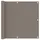 90 x 400 cm Taupe Oxford-Gewebe