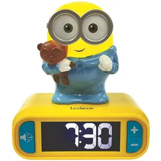 Lexibook Minions Wecker blau/gelb