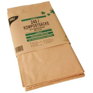 Papstar Kompostbeutel Papstar 14189 Biologisch Abbaubar 240 Liter