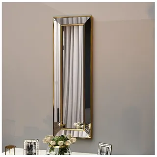 Wandspiegel CARLOS 90x30 cm golden - Gold