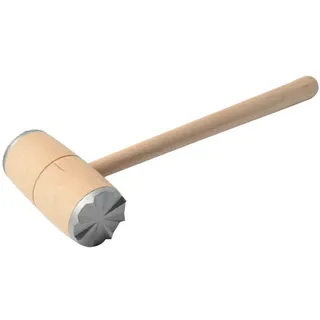 Fleischklopfer, Zweiseitiger Fleischhammer Mit Holzgriff, Robuster Fleischstampfer, Hammer, Fleischklopfer, Küchenwerkzeug Zum Zartmachen von Steak, Rindfleisch