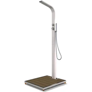 Ideal Eichenwald Gartendusche Helena silber Modell 70